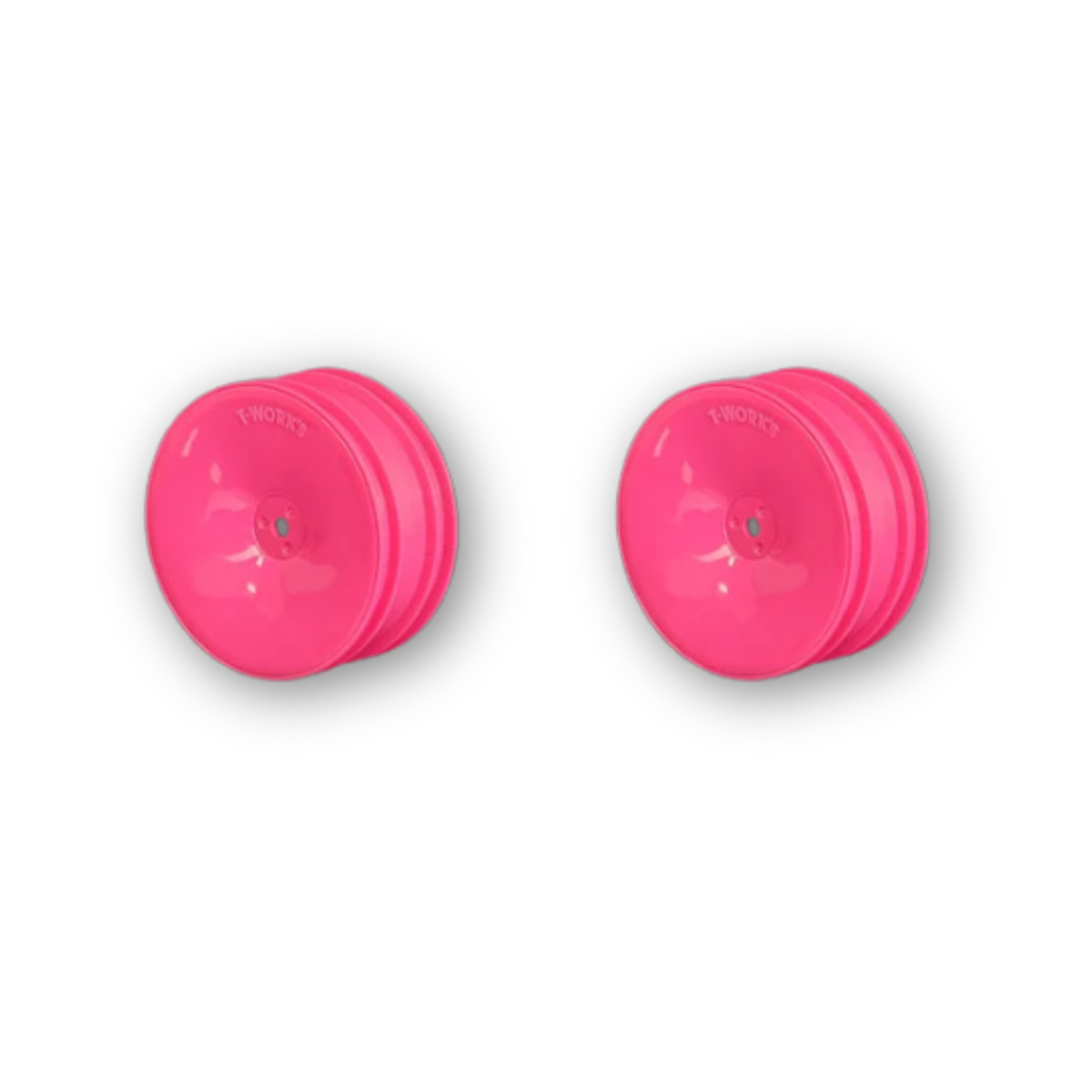 T-Work's Jantes Avant 2wd Large 2.2" 12mm (x2) TE-218