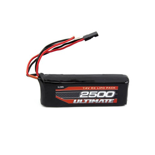 Ultimate Batterie de Réception Li-po 2S 7.6v 2500mAh JR UR4451