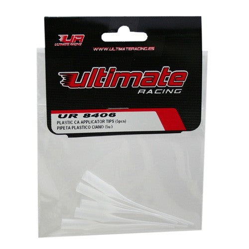 Ultimate Embouts Tube Colle cyano plastique (x5pcs) UR8406