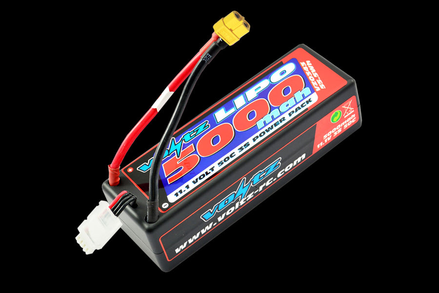 Voltz Batterie Lipo 5000mah 3S 11.1V 50C Hard Case