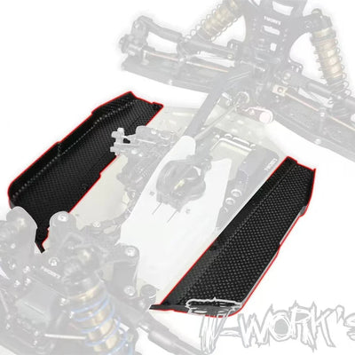 T-Work's Bavette latérale carbone (x2) MP11 TO-338-MP11