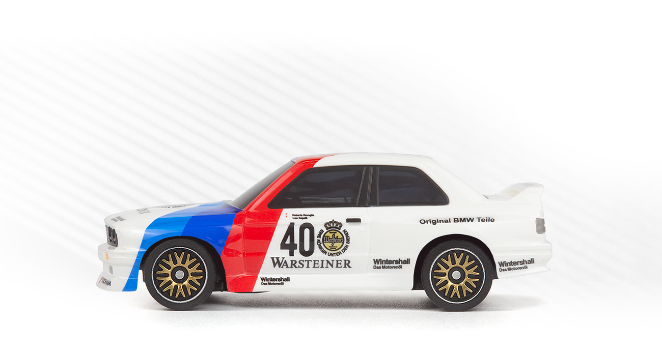 HPI Nano TTR BMW M3 E30 Warsteiner 1987 1/64 RTR 160992