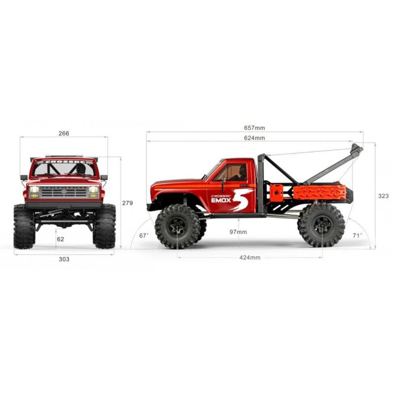 Croce-RC Crawler EMO X5 4WD 1/8 RTR