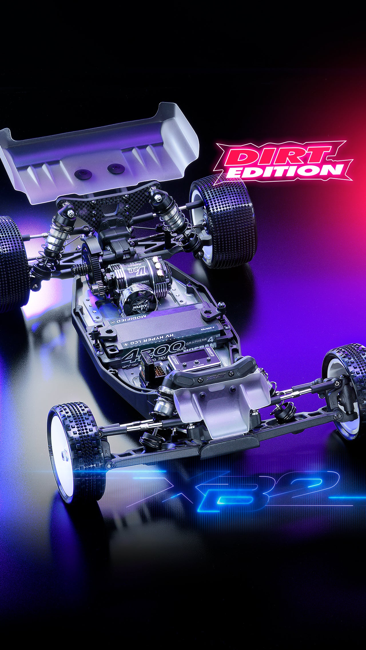 Xray XB2 2026 Buggy "Dirt Edition" KIT 320021