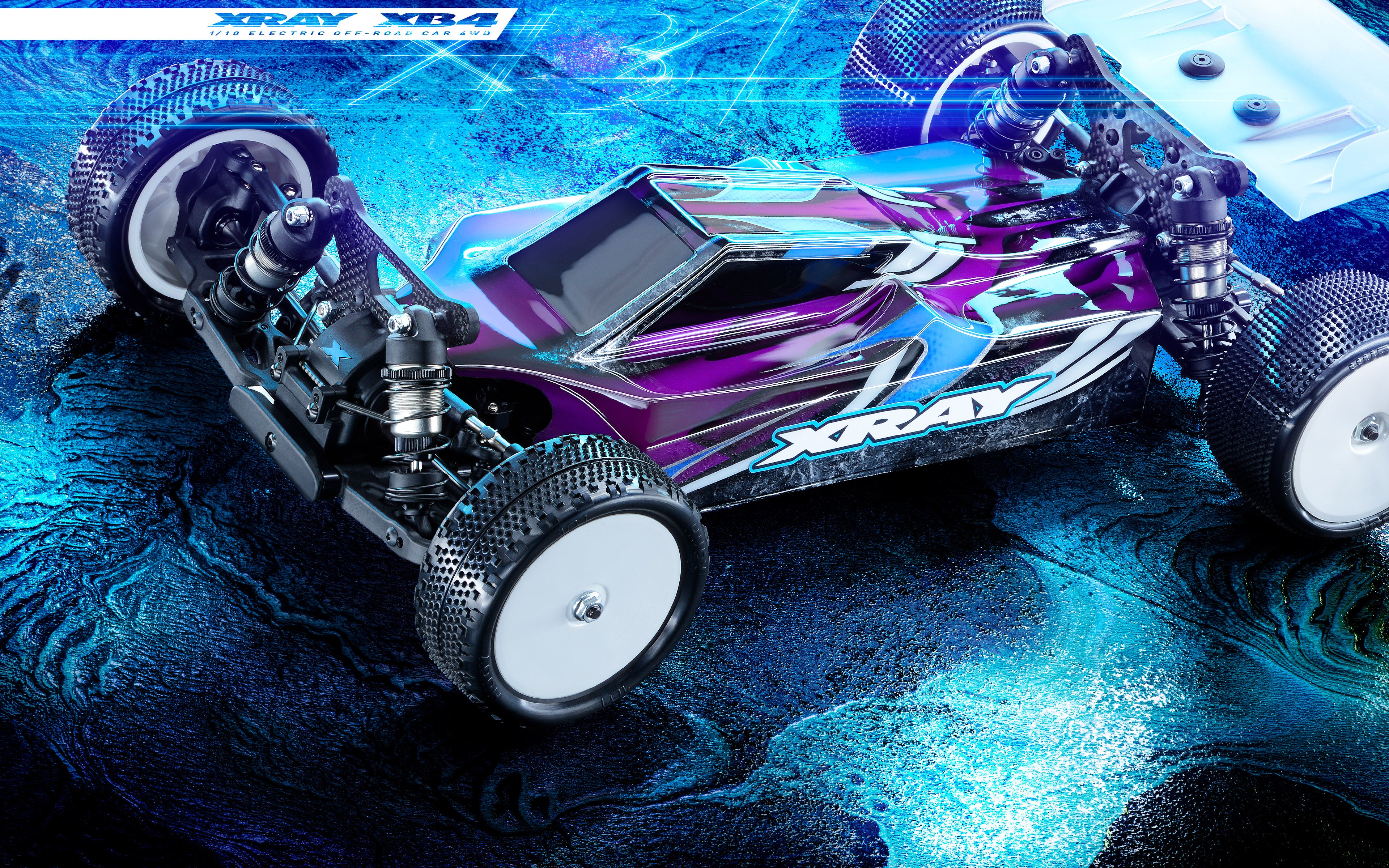 Xray XB4 2025Carpet Edition" Buggy KIT 360017