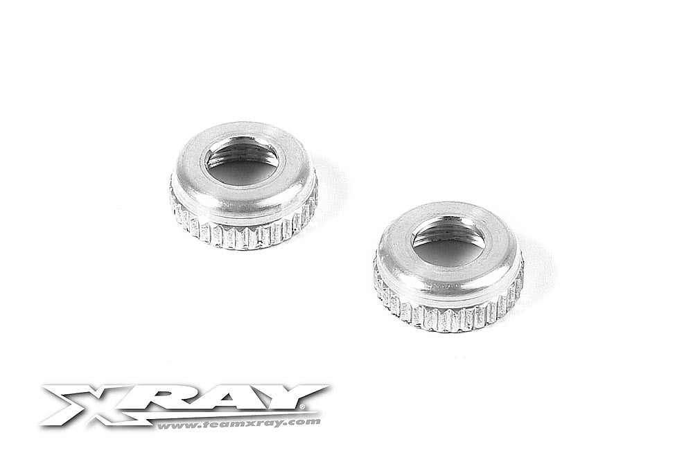 XRay Bouchon d'amortisseur aluminium (x2) 308327