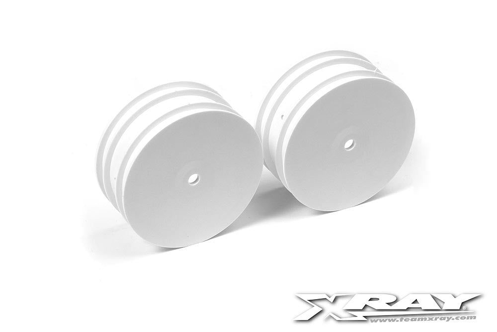 XRay Jantes Blanche Buggy 1/10 Arrière Aerodisk 14mm XB4 (x2) 369911