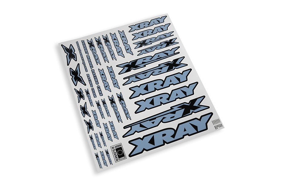 XRay Planche de Stickers Blanc 397311
