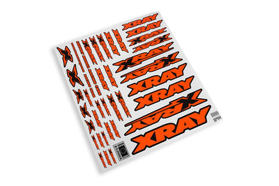 XRay Planche de Stickers Yellow Neon 397315