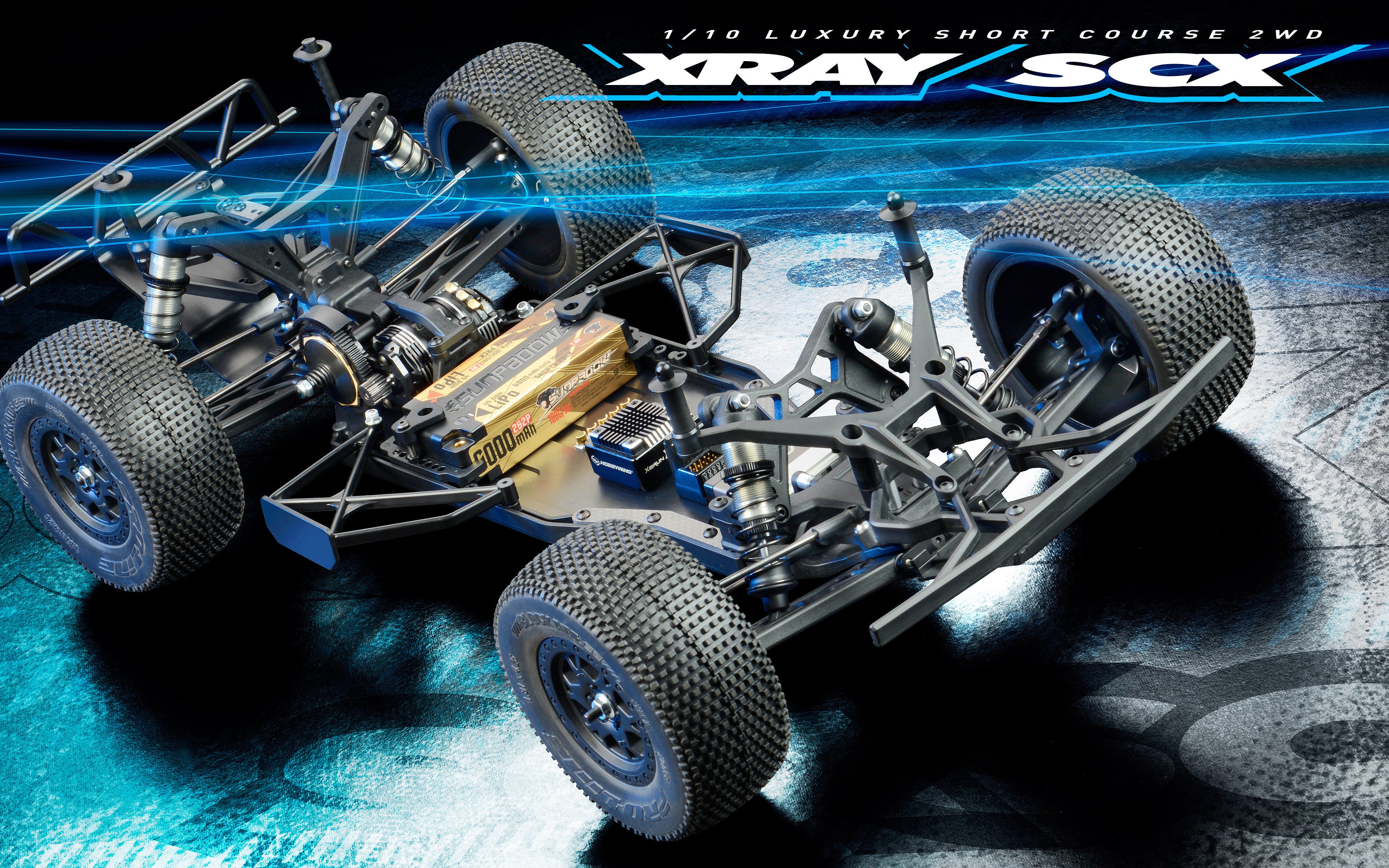 Xray SCX 2023 Short Course 2wd KIT 320301