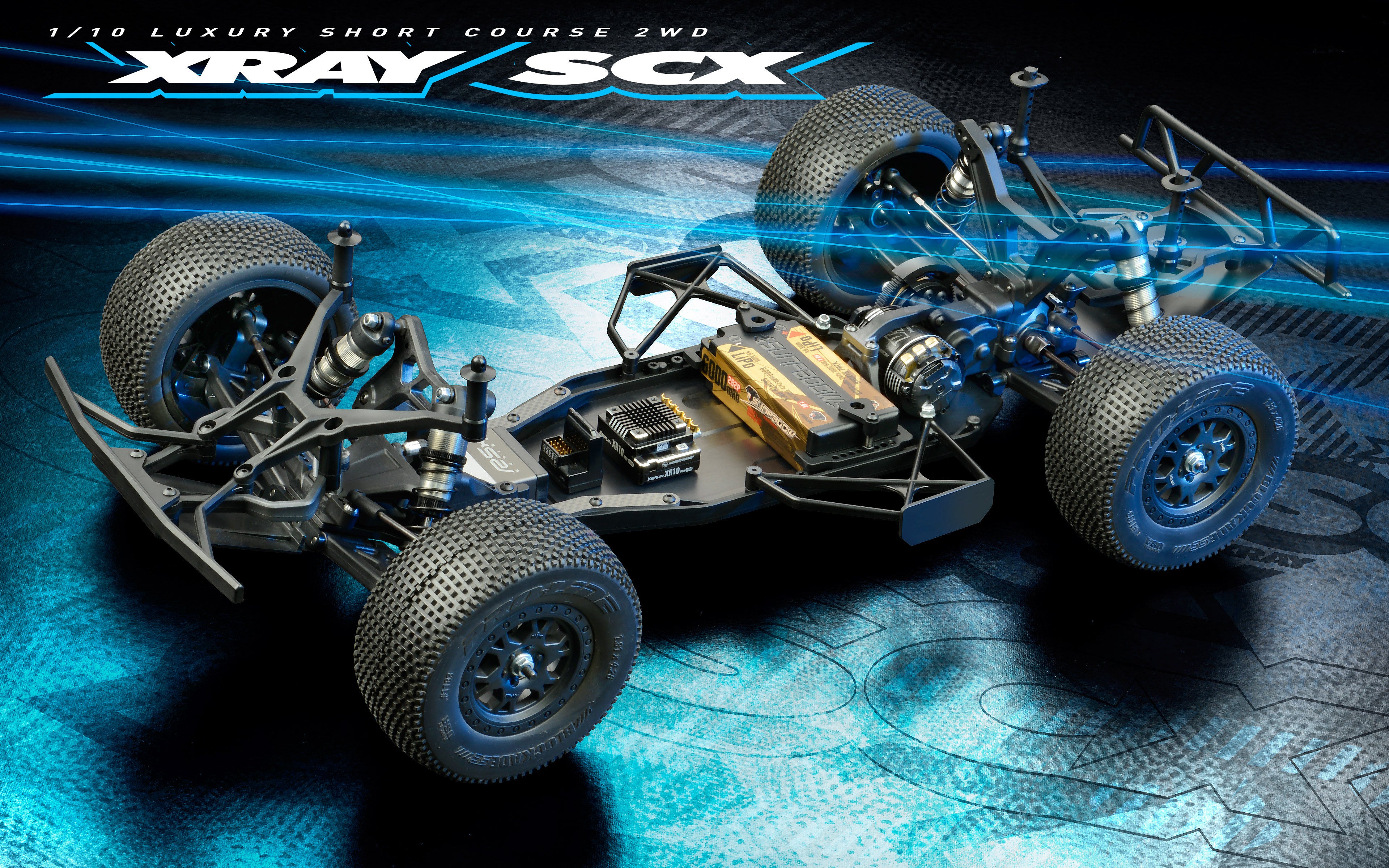 Xray SCX 2023 Short Course 2wd KIT 320301