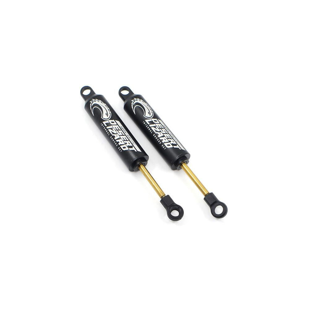 Yeah Racing DDL-100BK Desert Lizard 100mm Two Stage Internal Spring Dampers – Black