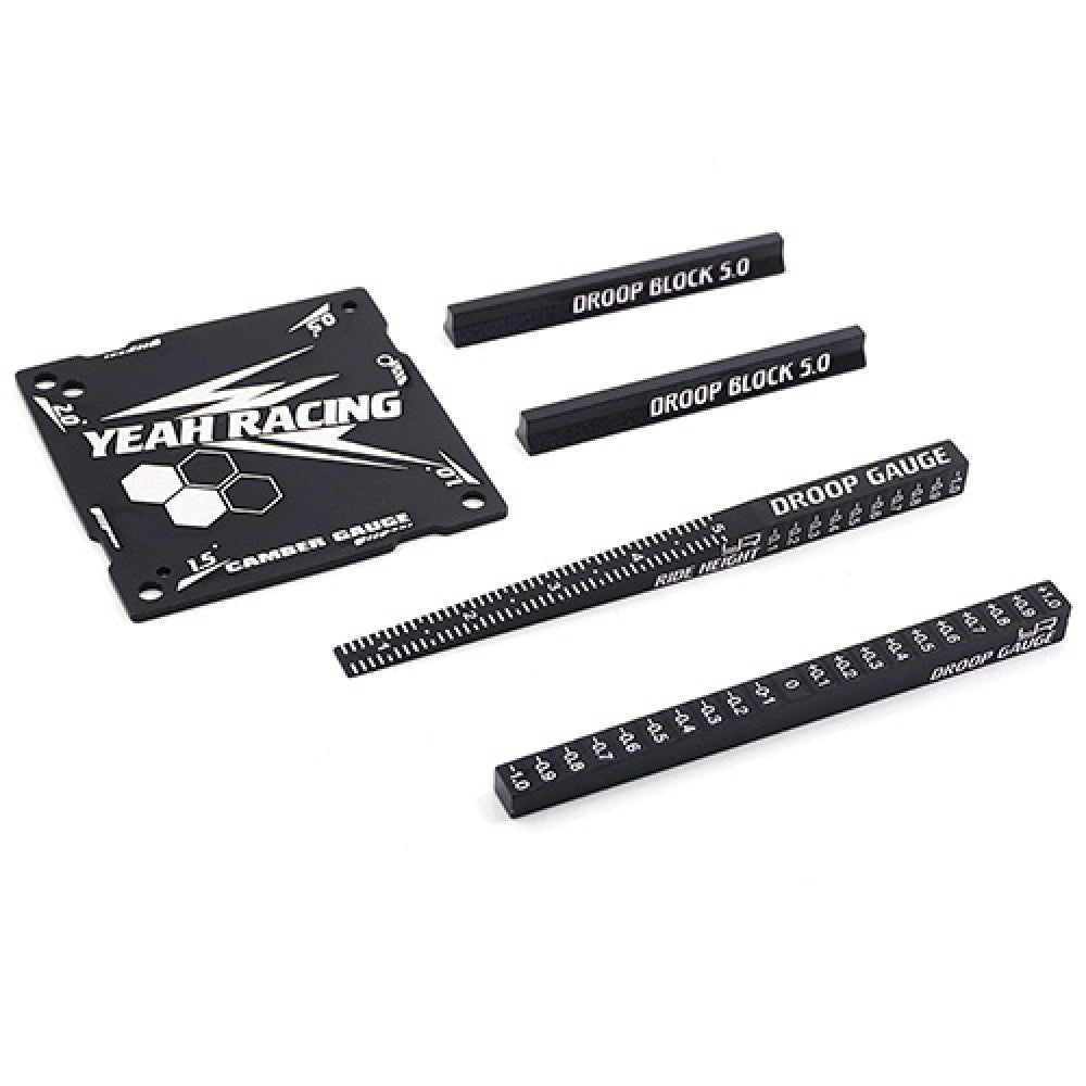 Yeah Racing Kit para ajuste del chasis (5 piezas) Kyosho Mini-Z YT-0175