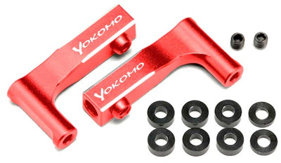 Yokomo Triangle Supérieur Alu Rouge (x2) MD1.0 Y2-R08FUIA