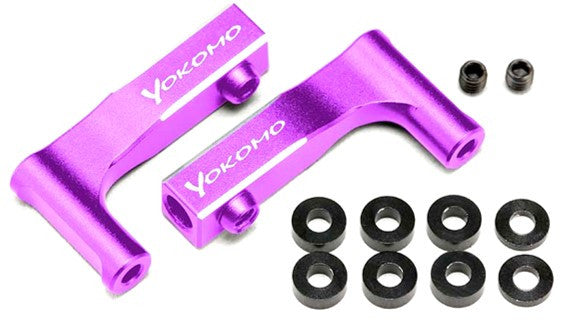 Yokomo Triangle Supérieur Alu Violet (x2) MD1.0 Y2-P08FUIA