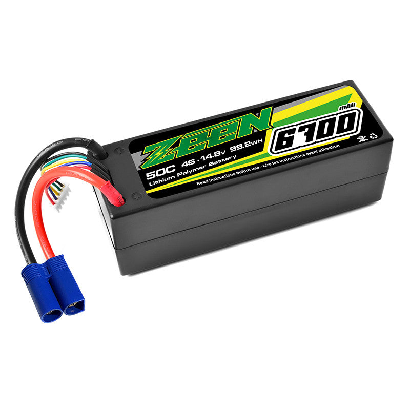 Zeen Accu lipo 4S 14.8v 6700mah 50C EC5